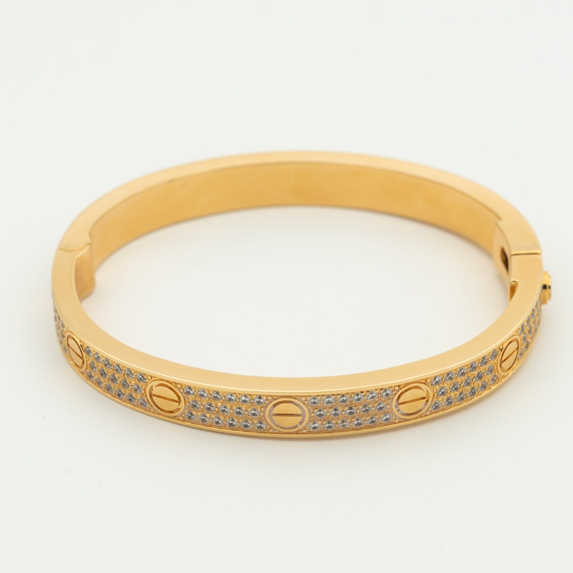 GlowLOVE BRACELET 6.1MM DIAMOND-PAVED