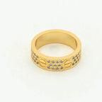 GlowLOVE RING 5.5MM DIAMONDS PAVED