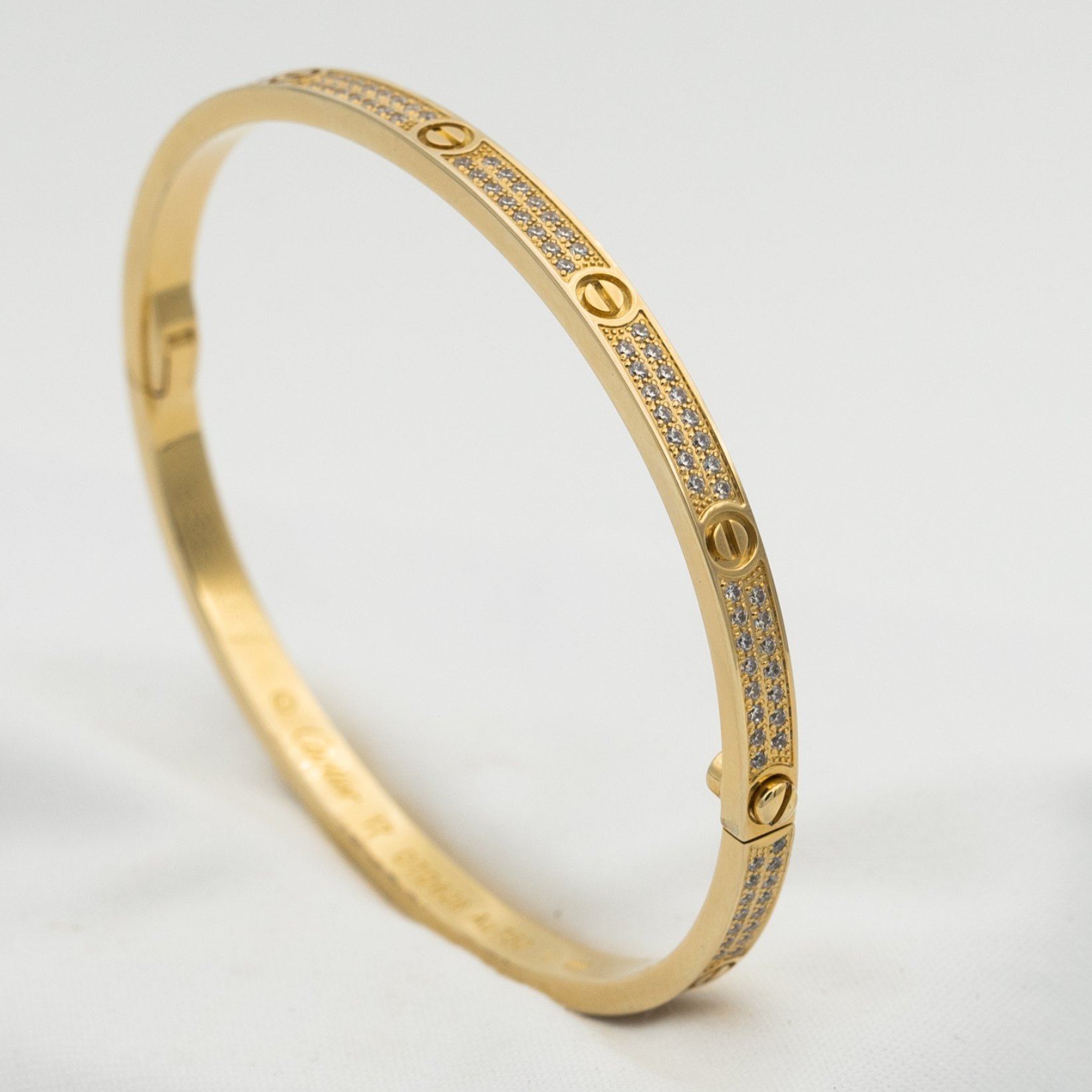 GlowLOVE BRACELET 3.65MM DIAMOND-PAVED