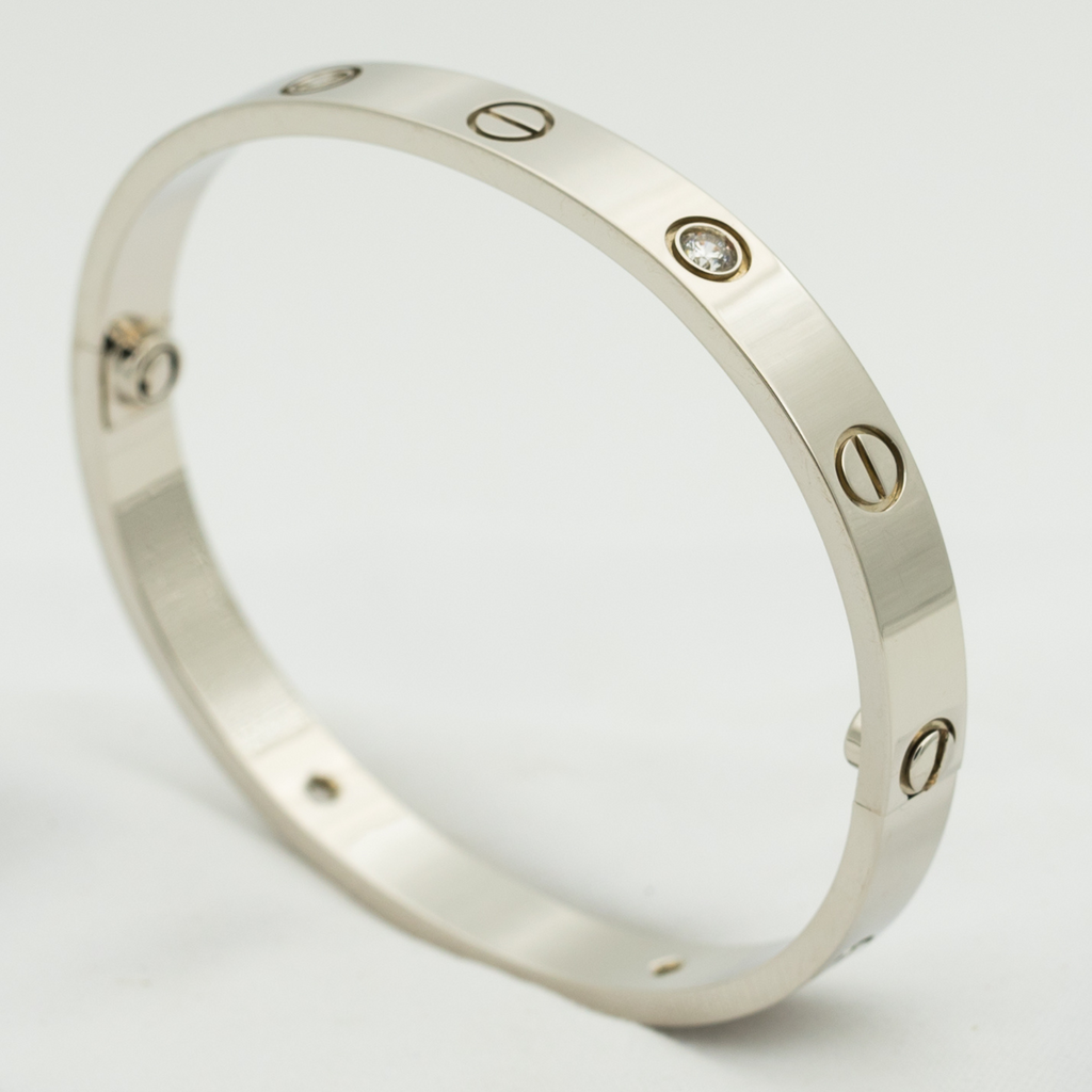 GlowLOVE BRACELET 6.1MM 4 DIAMONDS