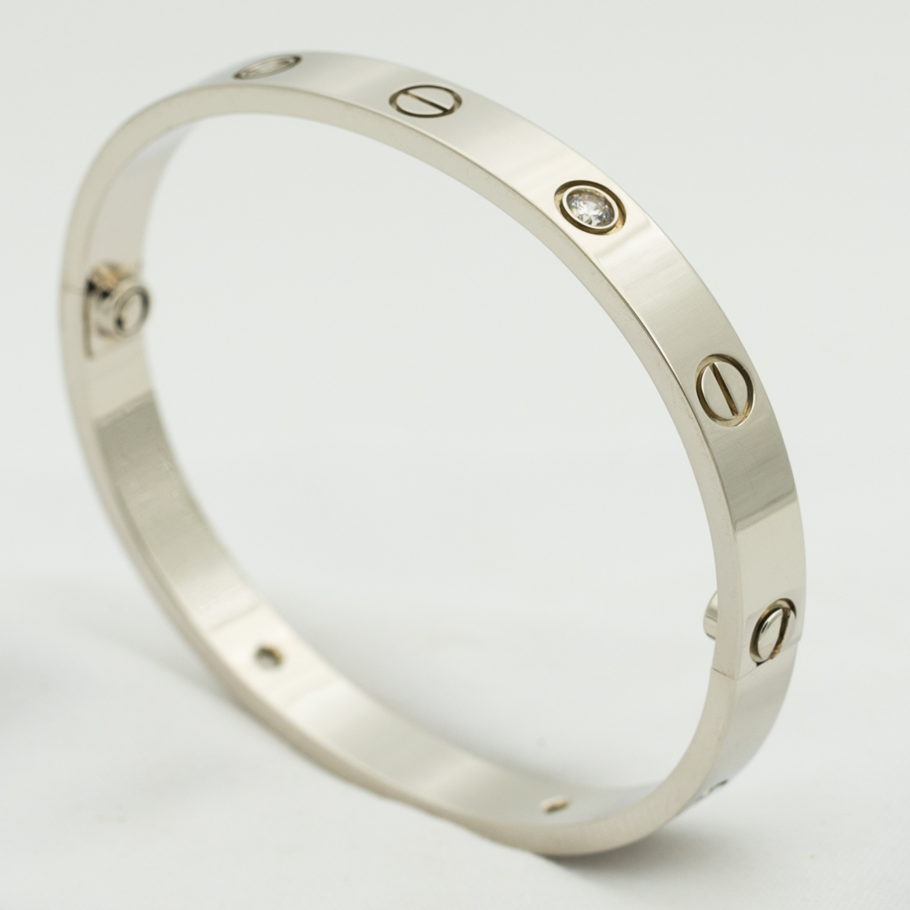 GlowLOVE BRACELET 6.1MM 4 DIAMONDS