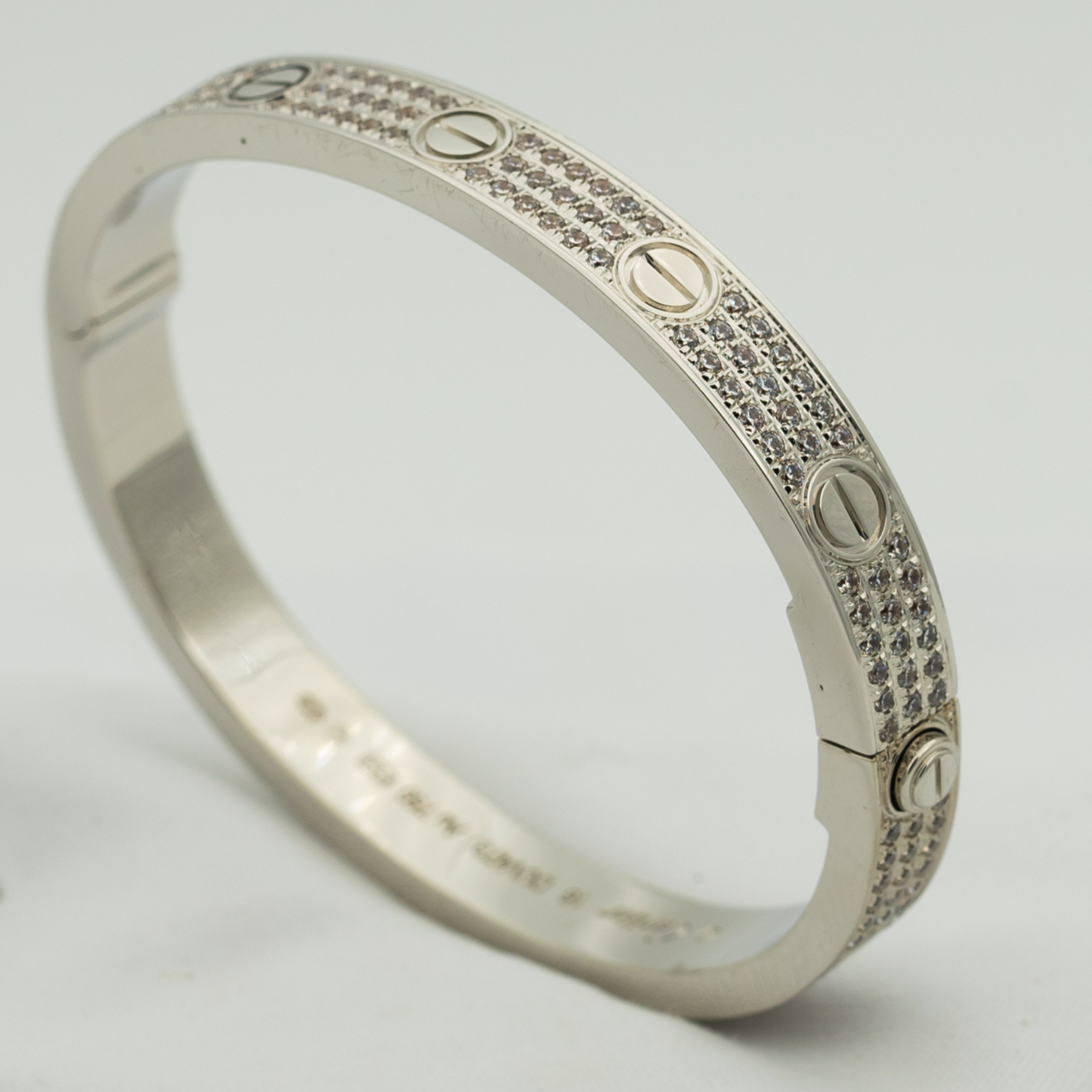 GlowLOVE BRACELET 6.1MM DIAMOND-PAVED