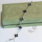 [Glow Jewelry] CLOVER 5 MOTIF PULSAR STONE BRACELET COLLECTION