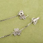 ¡®Glow¡¯FRIVOLE SILVER 9 FLOWERS NECKLACE