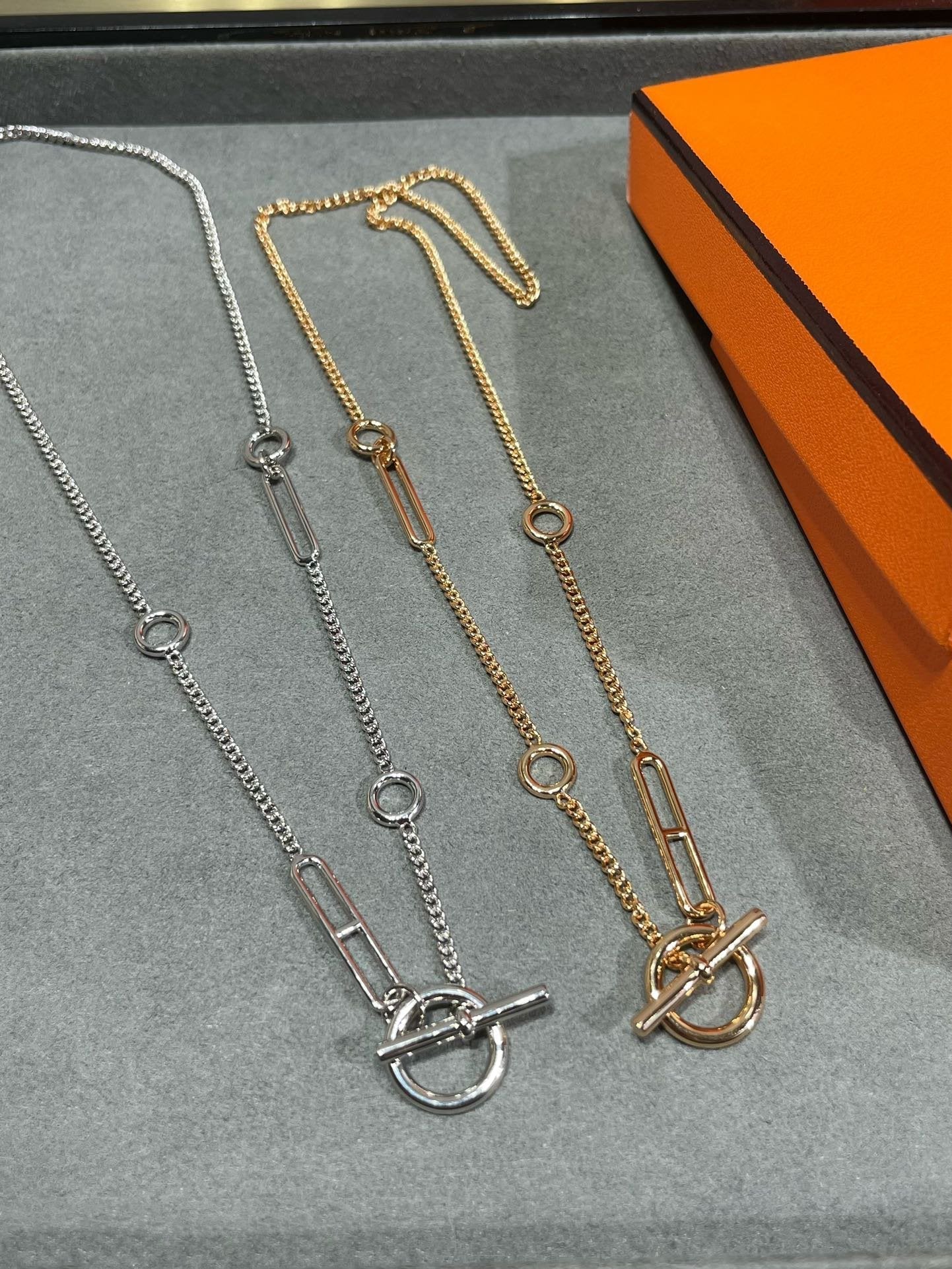GlowHM STERLING CHAINE D'ANCRE HEART