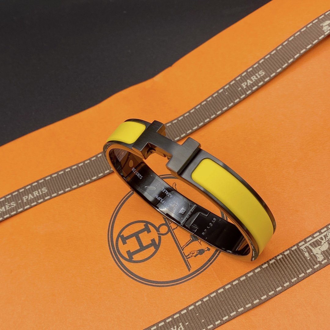 GlowCLIC HM SO BLACK YELLOW BRACELET