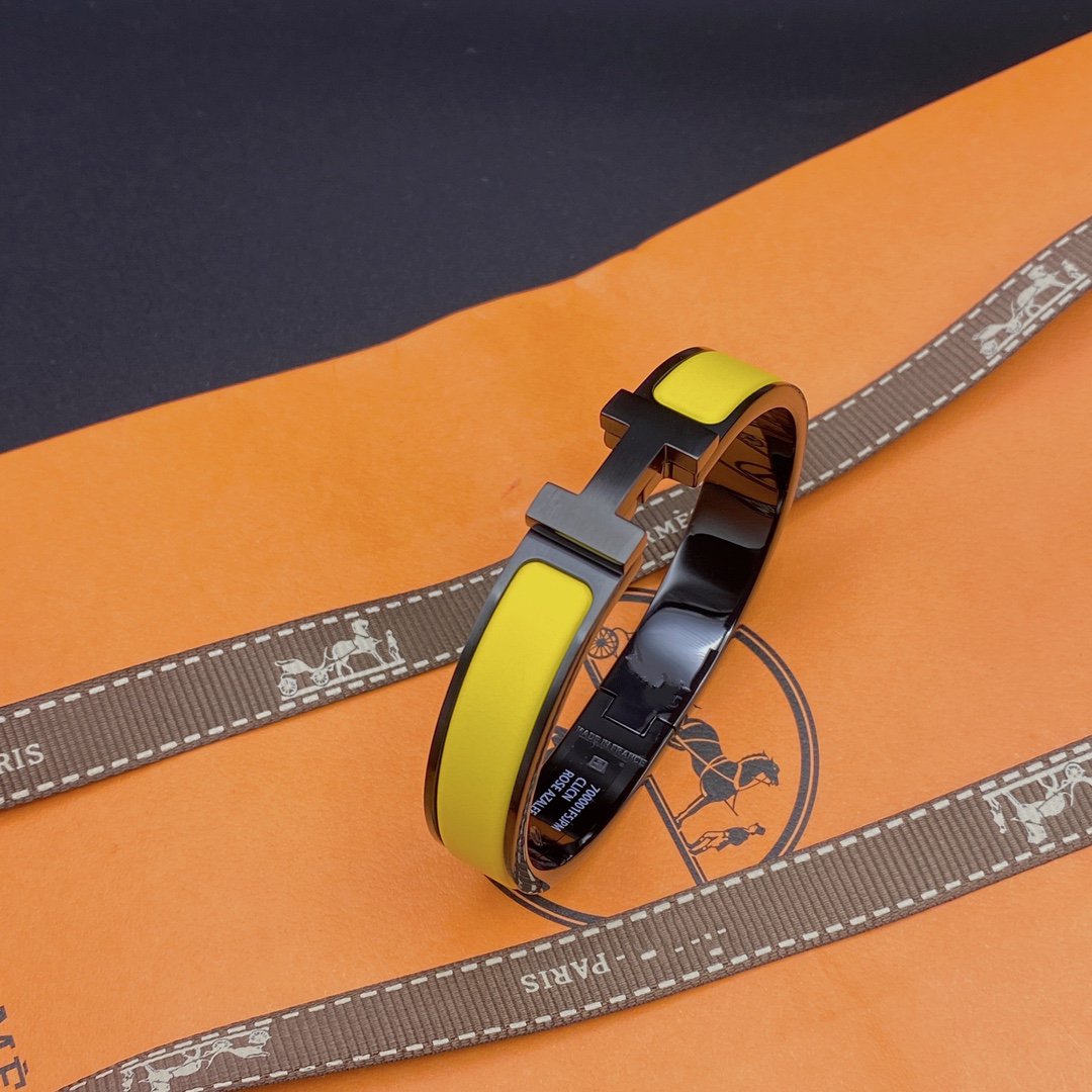 GlowCLIC HM SO BLACK YELLOW BRACELET