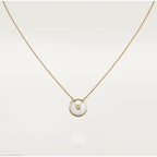 GlowAMULETTE ROSE GOLD MOP NECKLACE