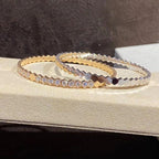 GlowBEE LOVE GOLD BRACELET FULL DIAMOND