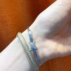 GlowJEUX DE BRACELET SILVER DIAMONDS