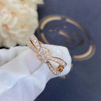 GlowLIENS PINK GOLD DIAMOND RING