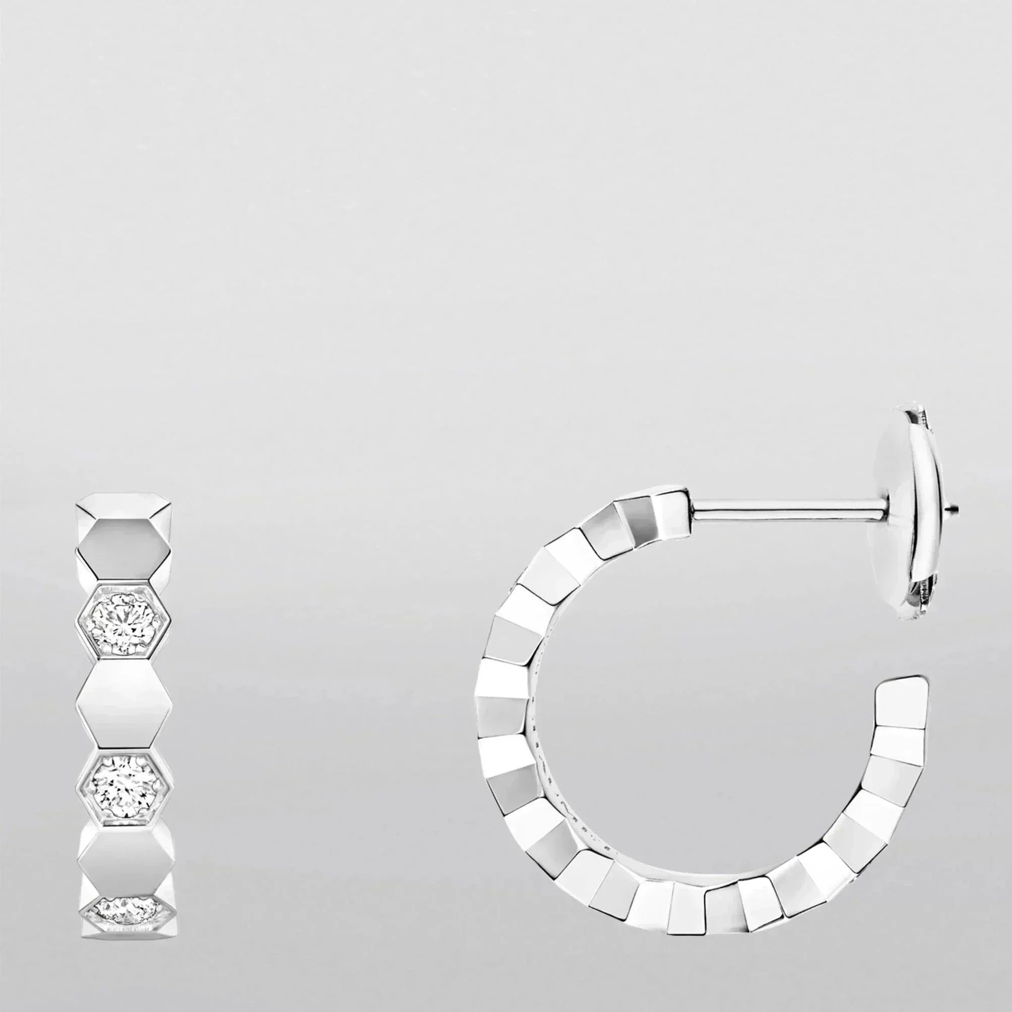 GlowBEE LOVE Earrings Silver