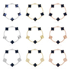 [Glow]New  CLOVER 5 MOTIF PULSAR STONE BRACELET COLLECTION