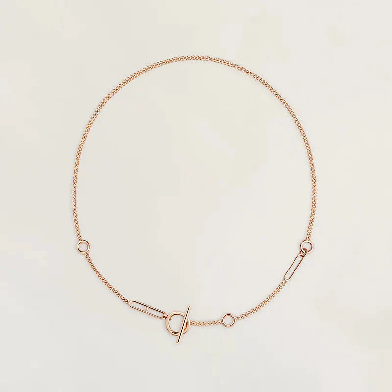 GlowHM STERLING CHAINE D'ANCRE HEART