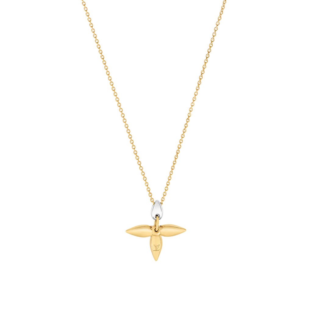 GlowLOUISETTE PEDANT GOLD NECKLACE