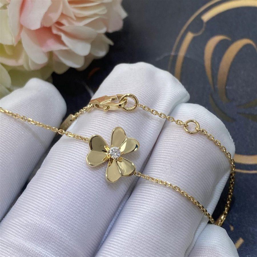 ¡®Glow¡¯FRIVOLE GOLD FLOWER BRACELET