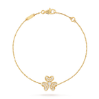 ¡®Glow¡¯FRIVOLE GOLD FLOWER DIAMOND BRACELET