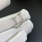 ¡®Glow¡¯FRIVOLE MINI SILVER FLOWER EARRINGS