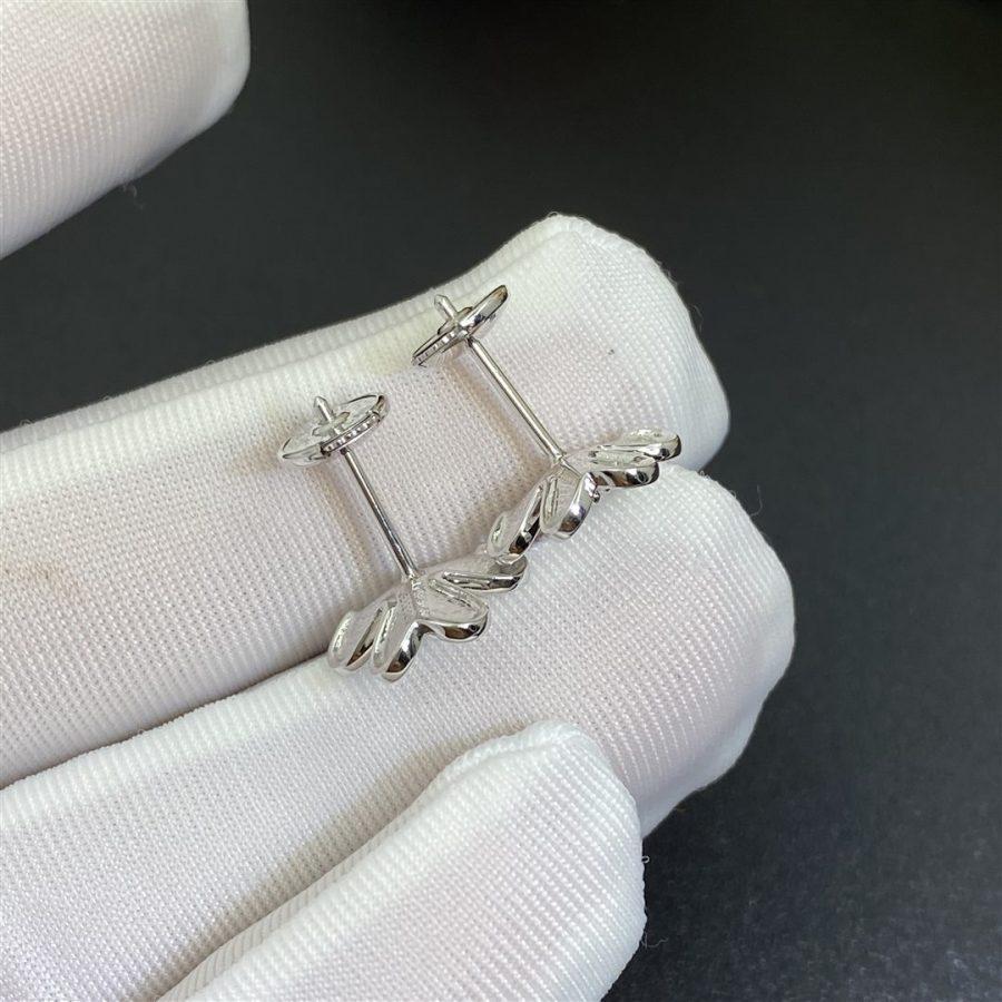 ¡®Glow¡¯FRIVOLE MINI SILVER FLOWER EARRINGS