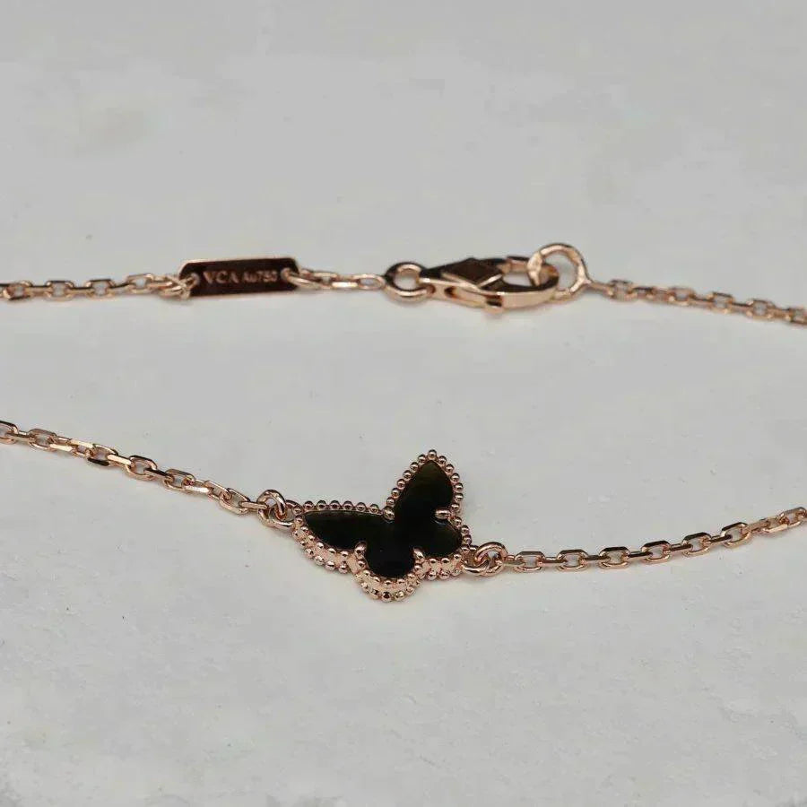 ¡®Glow¡¯BUTTERFLY ONYX  BUTTERFLY BRACELET