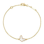 ¡®Glow¡¯BUTTERFLY DARK MOP BUTTERFLY BRACELET