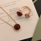 ¡®Glow¡¯PERLEE COULEURS DIAMOND ROSE GOLD BETWEEN THE FINGER RING