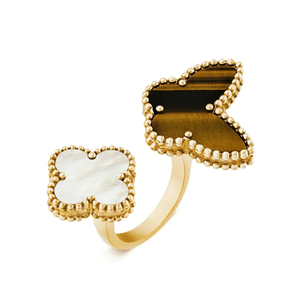 ¡®Glow¡¯LUCKY BETWEEN THE FINGER RING